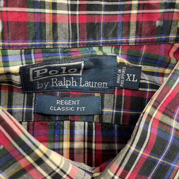 Polo by Ralph Lauren XL Long SLeeve Button Up Regent Classic Fit 100% Cotton - Picture 3 of 5